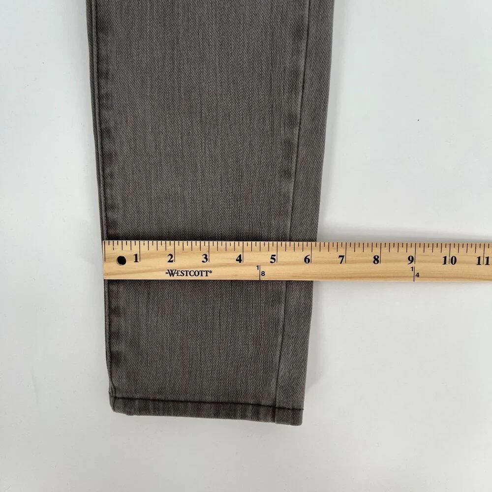 J. McLaughlin Womens Skinny Jeans Size 8 Gray Denim Soft Stretch Cotton Mid Rise